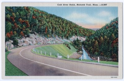 Cold River Notch, Mohawk Trail, Mass. - 141MT
