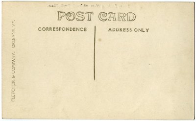 Drury Looking West, Mohawk Trail, Mass. reverse