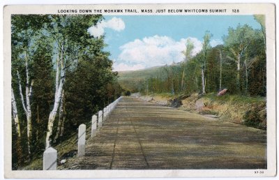 Looking Down the Mohawk Trail, Mass. Just Below Whitcomb Summit 128