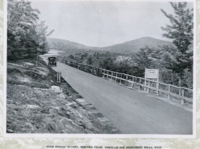 Over Hoosac Tunnel, Mohawk Trail, through the Berkshire Hills, Mass. - A Trip over the Mohawk Trail (Lenhoff) p.6