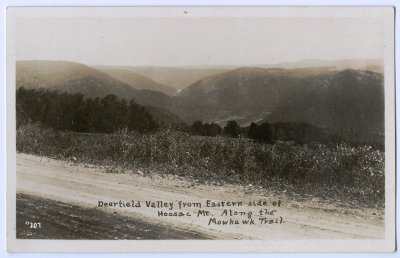 Deerfield Valley from Eastern side of Hoosac Mt. Along the Mowhawk [sic] Trail. 
