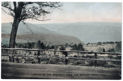 Looking up the Deerfield from The Mohawk Trail.