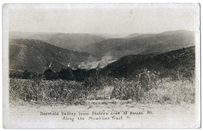Deerfield Valley from Eastern side of Hoosac Mt. Along the Mowhawk [sic] Trail. #1 