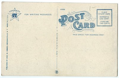 Easterly View from Whitcomb Summit, Mohawk Trail, Mass. reverse