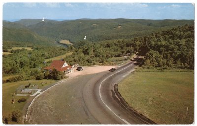 Deerfield Valley from the Observation Tower at Whitcomb Summit  