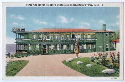 Hotel and Souvenir Shoppe, Whitcomb Summit, Mohawk Trail, Mass. 8 