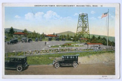 Observation Tower, Whitcomb Summit, Mohawk Trail, Mass. 10 