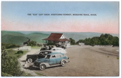 The Elk Gift Shop, Whitcomb Summit, Mohawk Trail, Mass. 