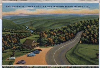 The Deerfield Valley from Whitcomb Summit, Mohawk Trail, 