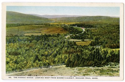 65. The Hoosac Range Looking West from Moore's Summit, Mohawk Trail, Mass.