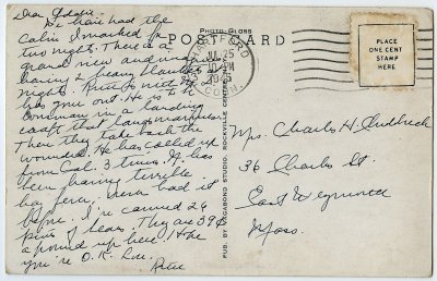 The Wigwam & Cabins. Western Summit, Mohawk Trail, Mass. reverse