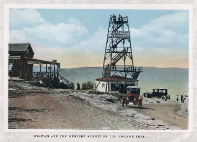 Wigwam and the Western Summit on the Mohawk Trail. 