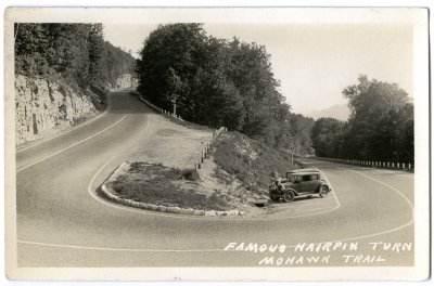 Famous Hairpin Turn Mohawk Trail 