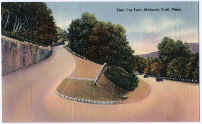 Hair Pin Turn, Mohawk Trail, Mass. 