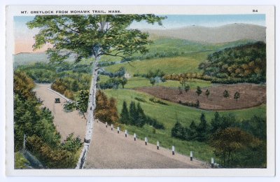 Mt Greylock from Mohawk Trail, Mass. 54 