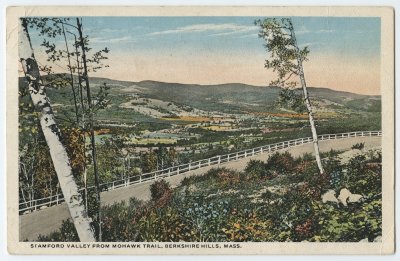 Stamford Valley from Mohawk Trail, Berkshire Hills, Mass. 