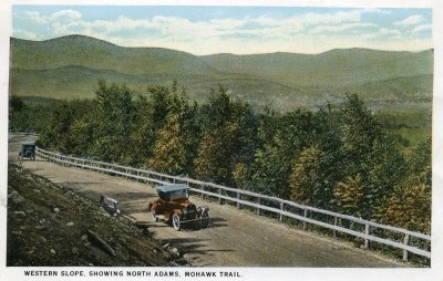 Western Slope, Showing North Adams, Mohawk Trail. 