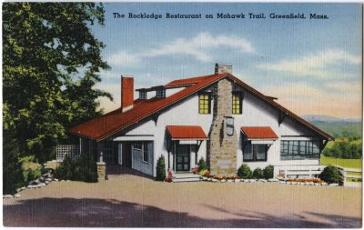 The Rockledge Restaurant on Mohawk Trail, Greenfield, Mass.