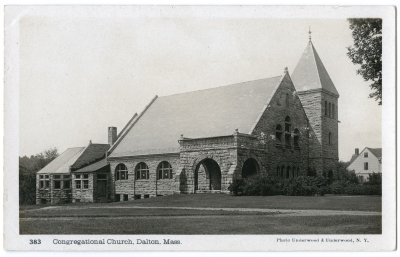 383 Congregational Church, Dalton, Mass.