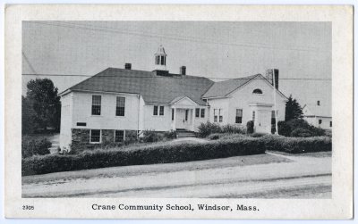 Crane Community School, Windsor, Mass. 