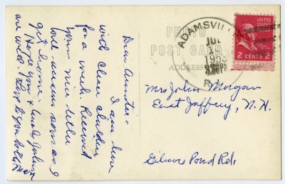 Main Street -- Adamsville, R.I. F46C reverse