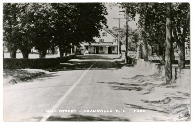 Main Street -- Adamsville, R.I. F46C