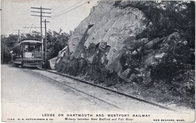 Ledge on Dartmouth and Westport Railway