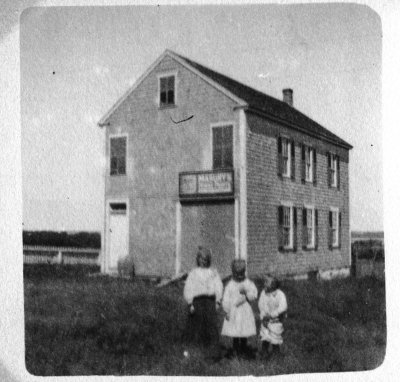 Westport store cyanotype - detail