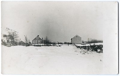 farmhouse and barn in winter (Howland 584).jpg