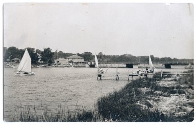 View on Westport River. Labor Day 1908. (Howland 458)