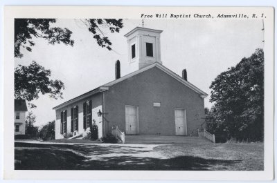 Free Will Baptist Church, Adamsville, R.I.