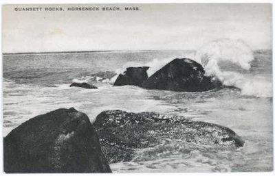 Quansett Rocks, Horseneck Beach, Mass. (Lees)