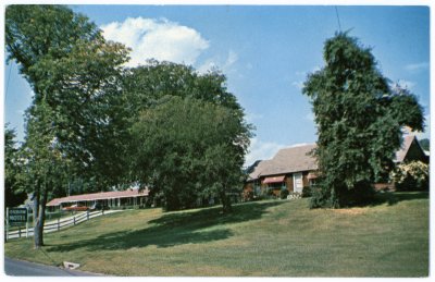 The Oxbow Motel and Restaurant On the scenic Mohawk Trail, Mass.