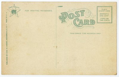 103. Up Shelburne Mountains, from Greenfield, on the New Mohawk Trail, Mass. reverse
