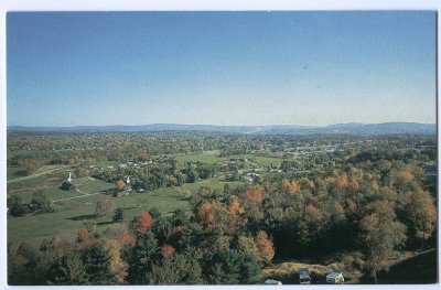 A scene as viewed from the observation tower at The Long View Gift Shop reverse