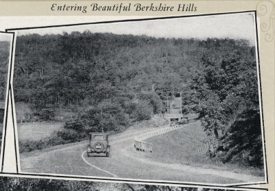 Entering Beautiful Berkshire Hills