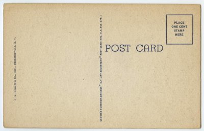 Long View Gift Shop, Eastern Summit Mohawk Trail, Greenfield, Mass reverse