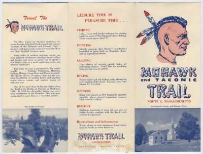 Mohawk and Taconic Trail brochure 