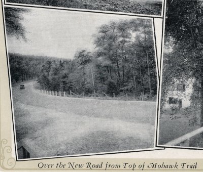 Over the New Road from Top of Mohawk Trail