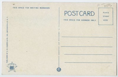 Shelburne Mountain, Mohawk Trail, Mass. 97. reverse