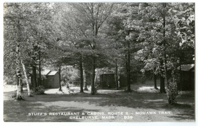 Stuff's Restaurant & Cabins, Route 2 - Mohawk Trail, Shelburne, Mass. B39