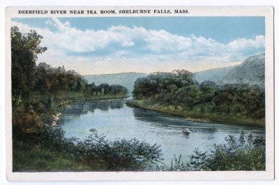 Deerfield River near Tea Room, Shelburne Falls, Mass.