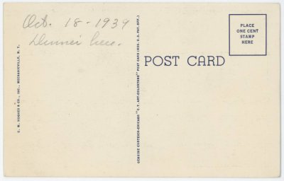 Sweetheart Tea House, on the Mohawk Trail, Shelburne Falls, Mass. 137MT reverse