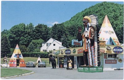 Mohawk Tepee Located Rt. 2, Mohawk Trail