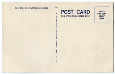 Thru Charlemont and the Deerfield River, Mohawk Trail, Mass. reverse