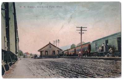 R.R. Station, Shelburne Falls Mass.