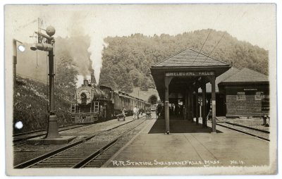 R.R. Station, Shelburne Falls, Mass. No. 19 