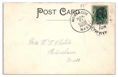 Turners Falls, Mass. No. 24 ebay reverse