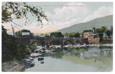 Concrete Trolley Bridge, Shelburne Falls, Mass.
