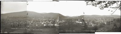 Birdseye View of Shelburne Falls Mass. pano